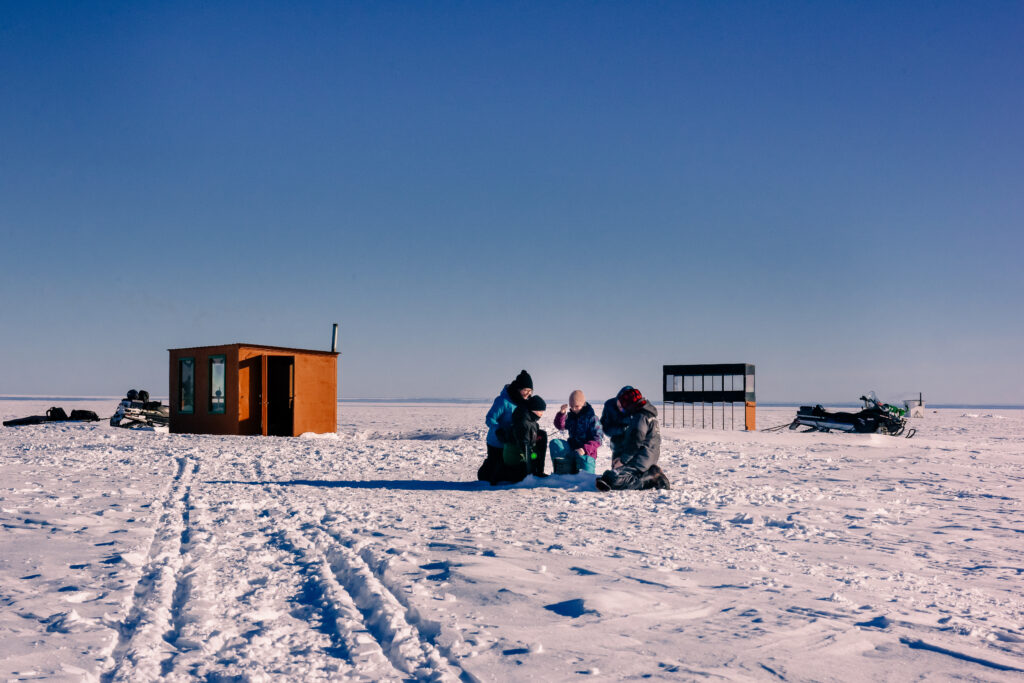 Pêche sur glace