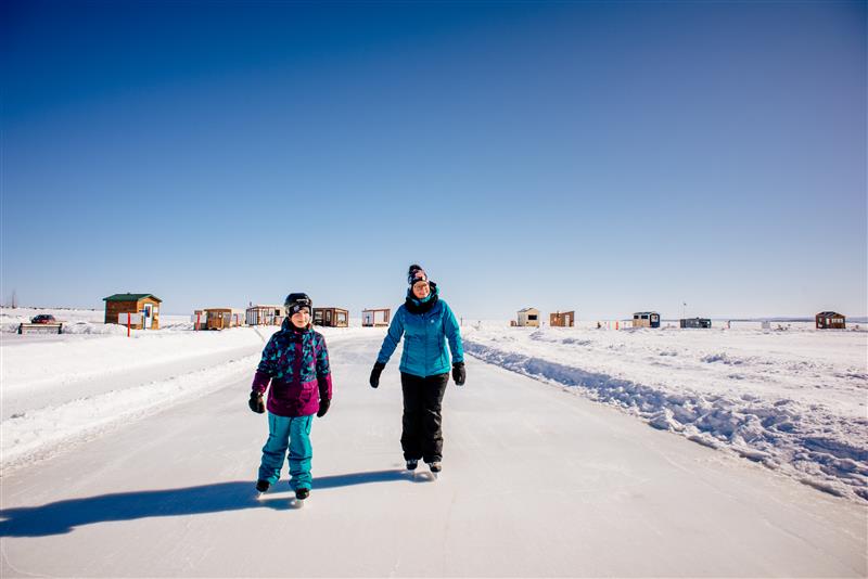 Village sur glace de Roberval
