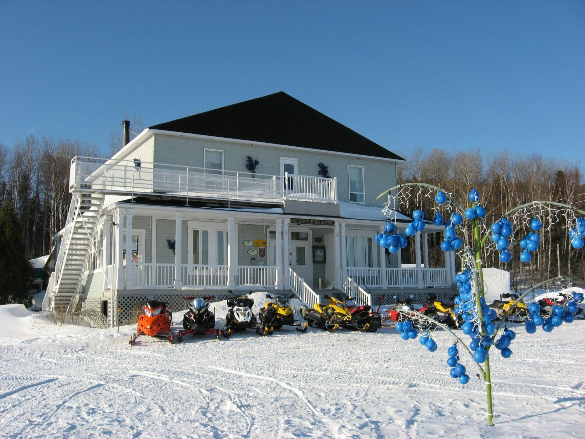 Auberge Presbytère du Mont-Lac-Vert – Forfait motoneige